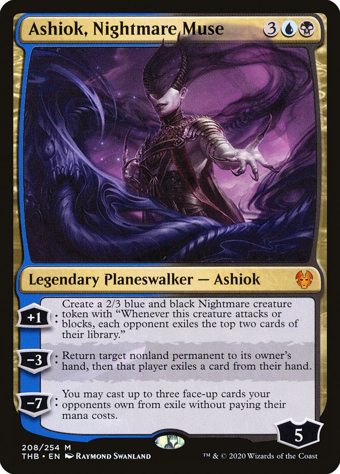 Ashiok, musa de la pesadilla [Theros más allá de la muerte] 