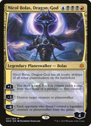 Nicol Bolas, Dios Dragón (Paquete promocional) [Promociones de War of the Spark] 
