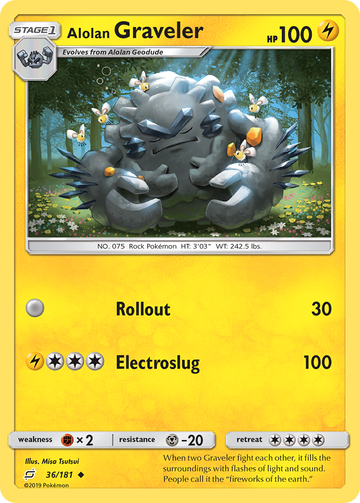 Alolan Graveler (36/181) [Sol y Luna: Equipo] 