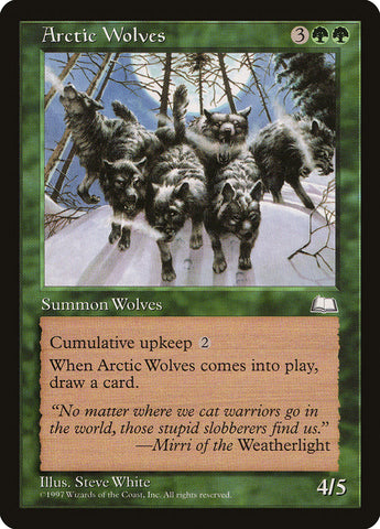 Lobos árticos [Weatherlight] 