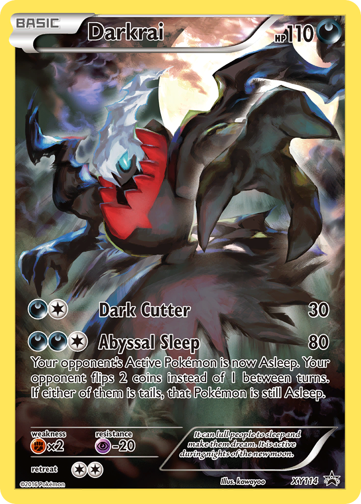 Darkrai (XY114) [XY: Promociones de Black Star] 