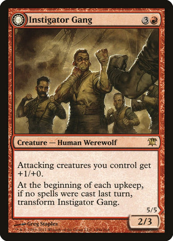 Banda de instigadores // Paquete sangre salvaje [Innistrad] 