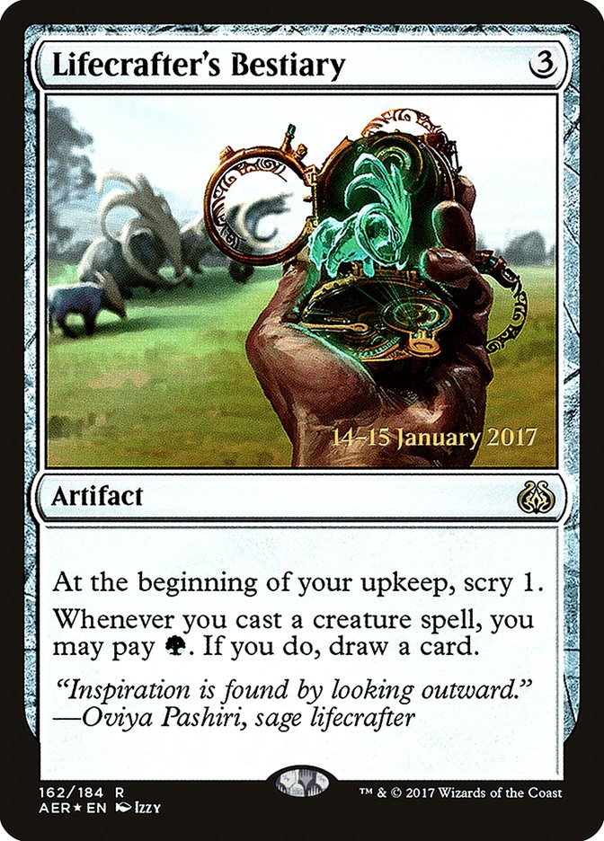 Bestiario de Lifecrafter [Promociones de presentación de Aether Revolt] 