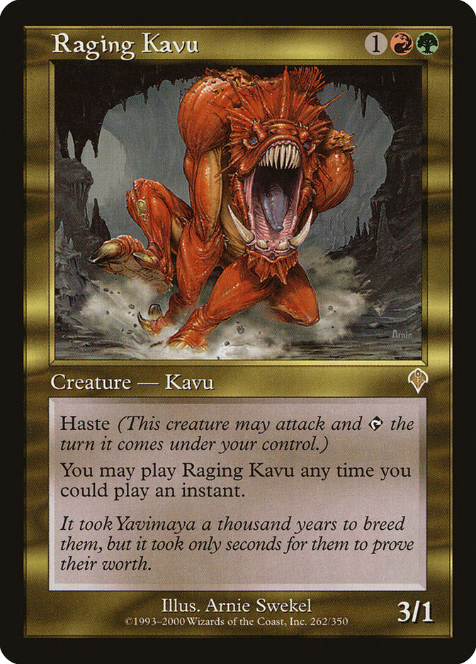 Kavu furioso [Invasión] 
