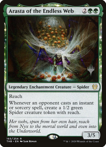 Arasta of the Endless Web (Paquete promocional) [Promociones de Theros Beyond Death] 