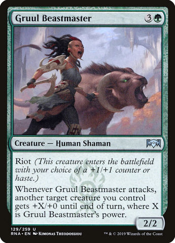 Maestro de bestias Gruul [Lealtad de Rávnica] 