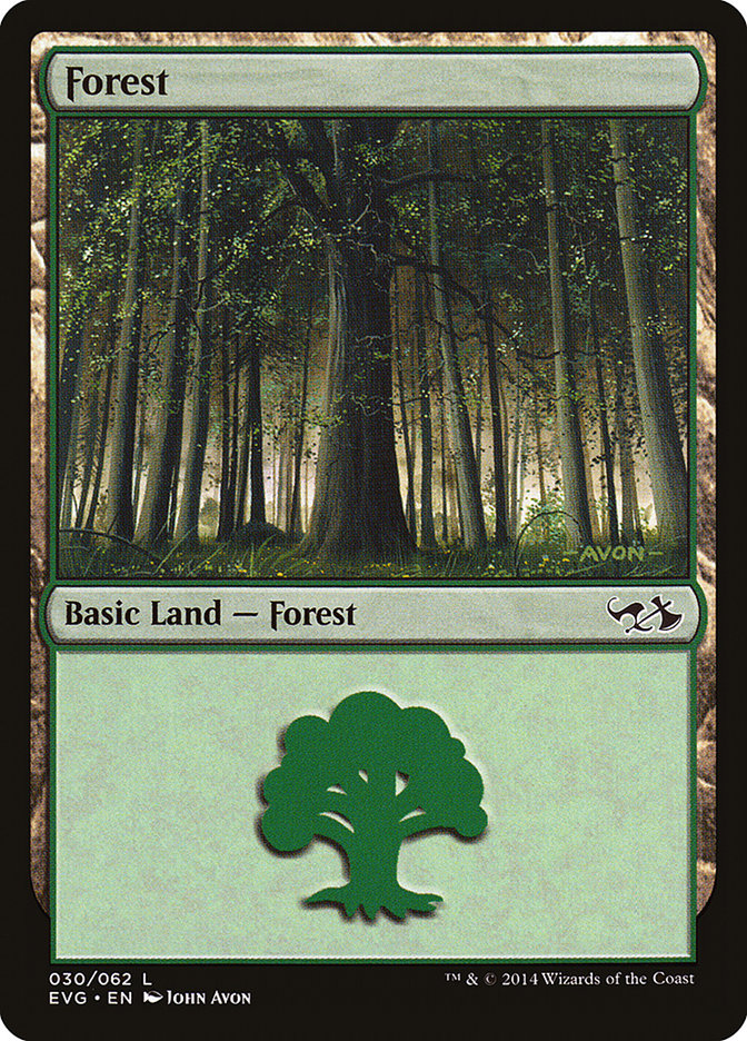 Bosque (30) (Elfos contra Goblins) [Antología de Duel Decks] 