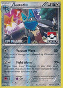 Lucario (63/124) (Promoción de liga, segundo lugar) [XY: Fates Collide] 