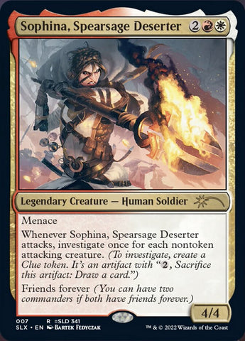 Sophina, desertora de Spearsage [Guarida secreta: universos internos] 