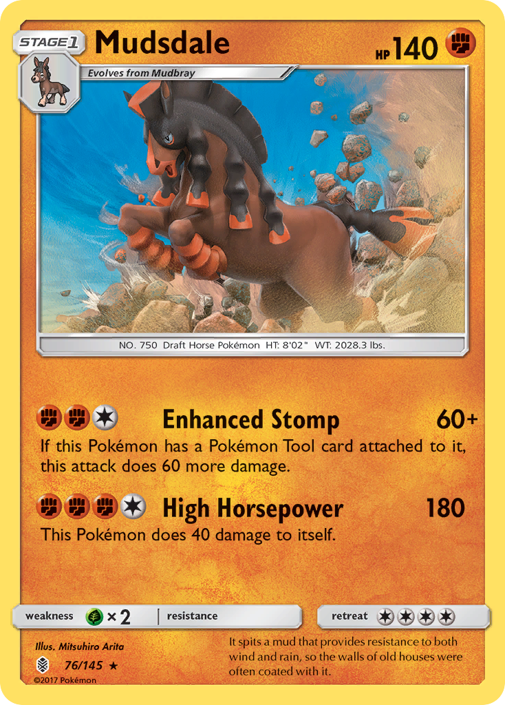 Mudsdale (76/145) [Sol y Luna: Guardianes en ascenso] 