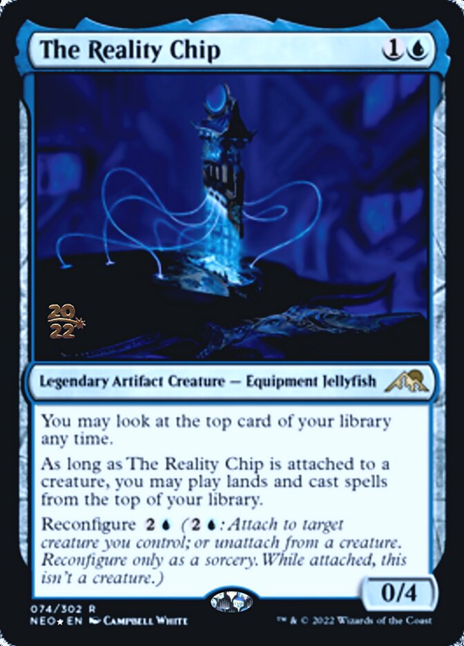The Reality Chip [Promociones de presentación de Kamigawa: Neon Dynasty] 