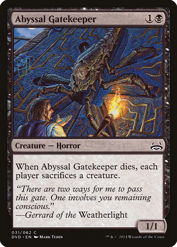 Guardián abisal (Divino vs. Demoníaco) [Antología de Duel Decks] 