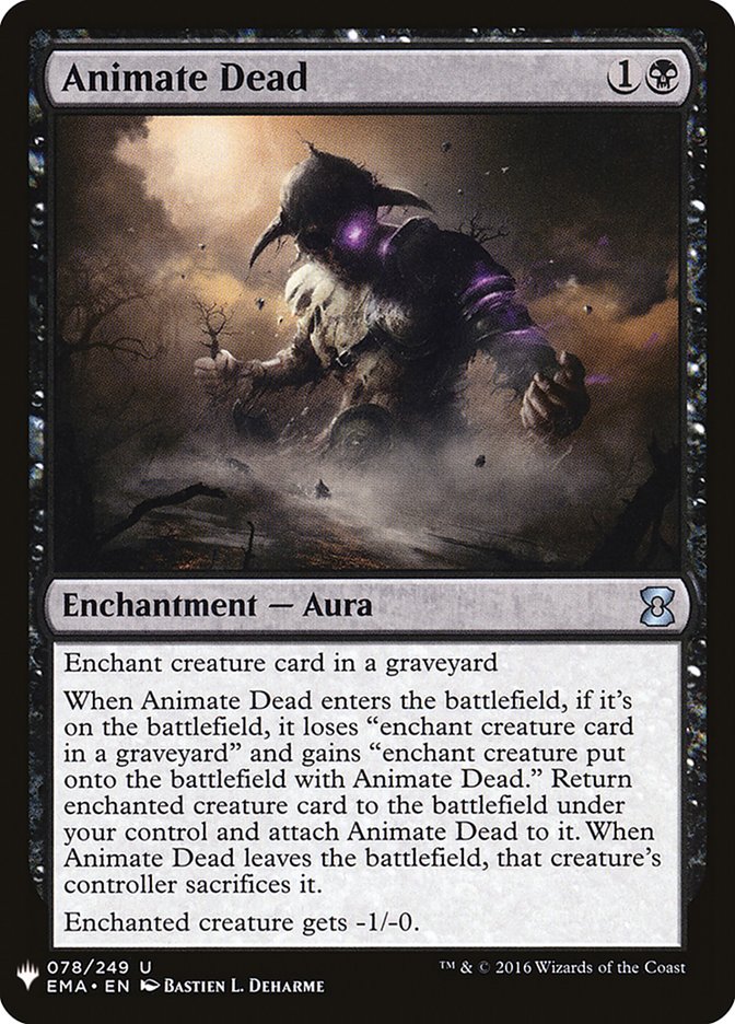 Animar muertos [Potenciador misterioso] 