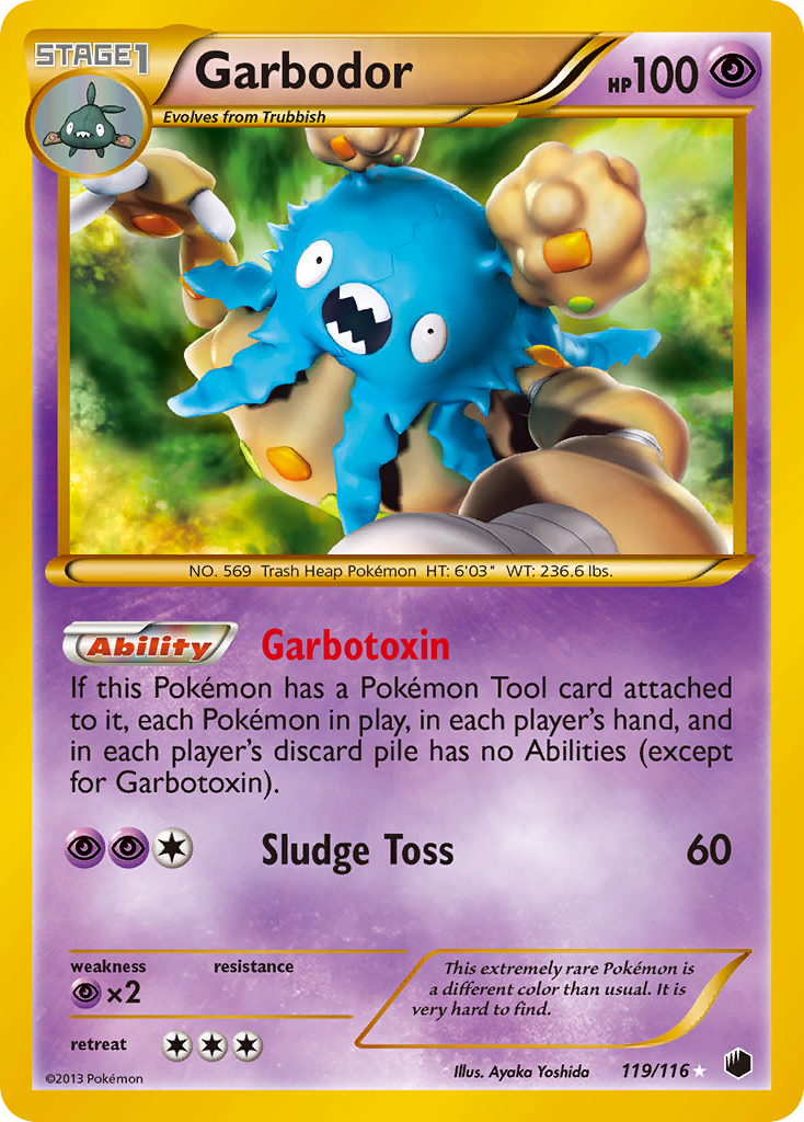 Garbodor (119/116) [Blanco y negro: Congelación de plasma] 