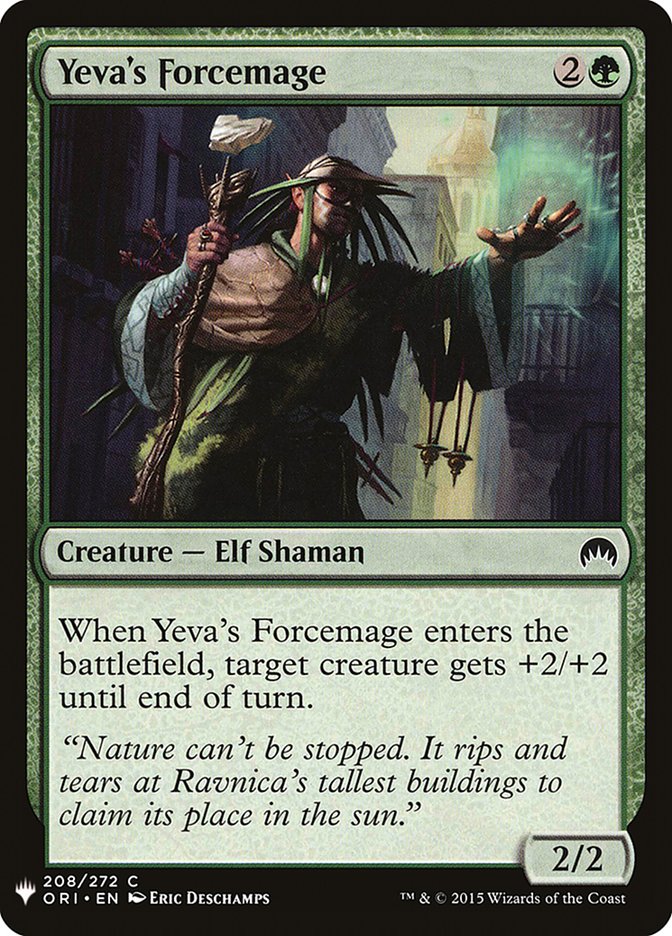 Forcemage de Yeva [potenciador misterioso] 