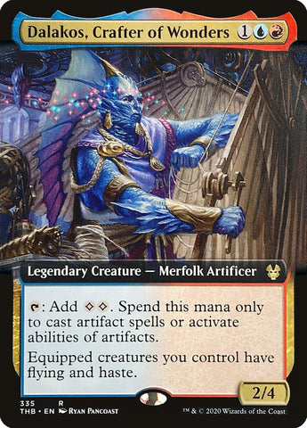 Dalakos, creador de maravillas (arte extendido) [Theros Beyond Death] 