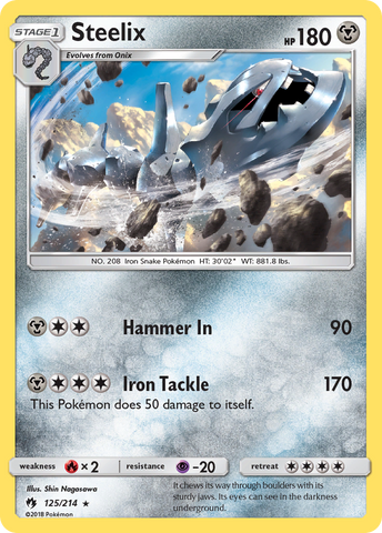 Steelix (125/214) [Sol y Luna: Trueno perdido] 