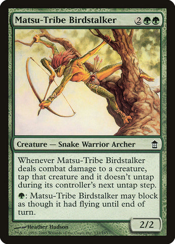 Matsu-Tribe Birdstalker [Salvadores de Kamigawa] 