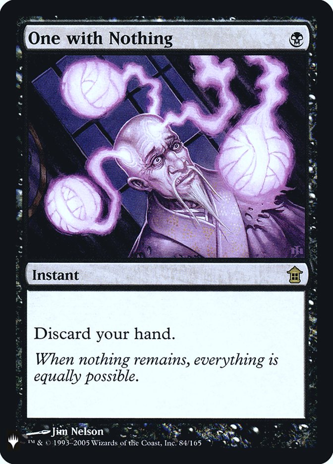 Uno sin nada [Mystery Booster] 