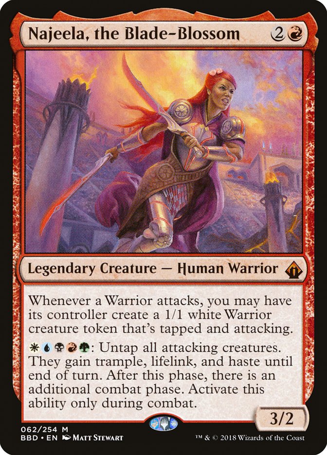 Najeela, la Flor de Espada [Battlebond] 