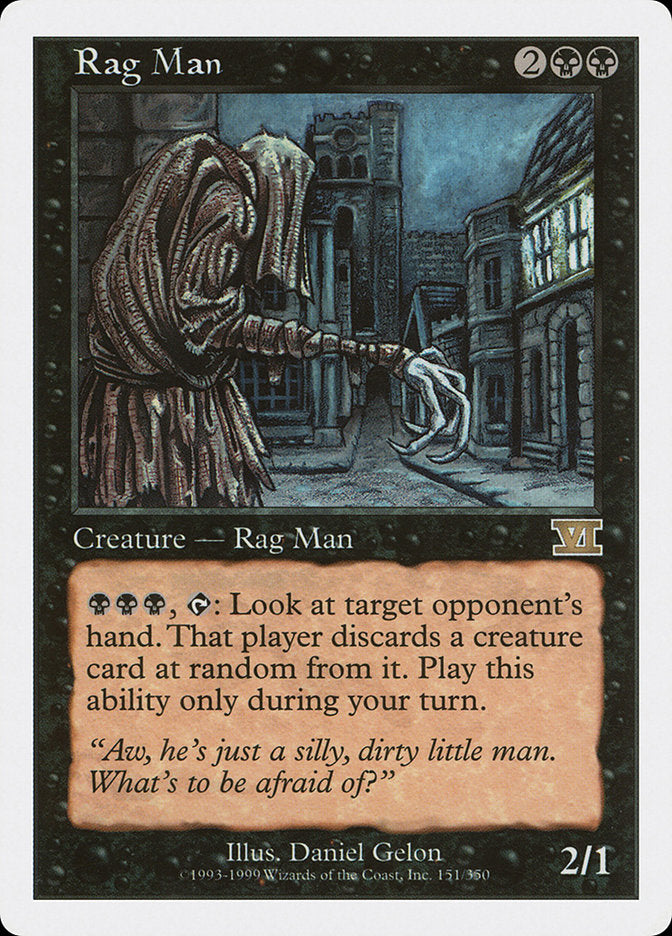 Rag Man [Clásico Sexta Edición] 