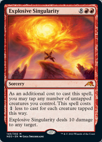Singularidad explosiva [Kamigawa: Dinastía de neón] 