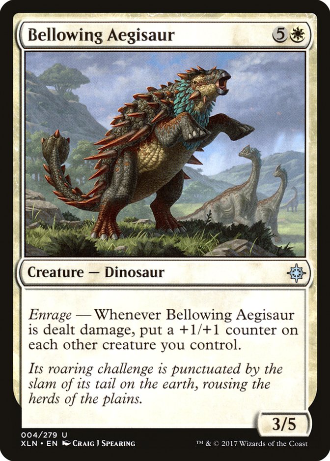 Aegisaurio bramante [Ixalan] 