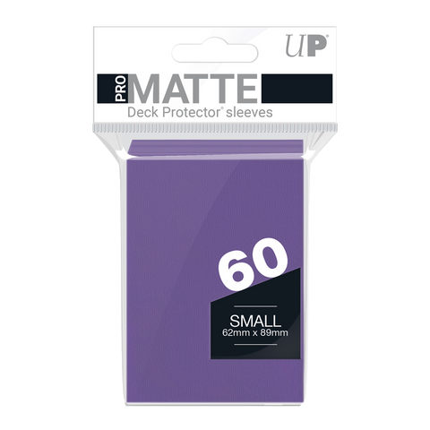 Ultra PRO: Fundas pequeñas de 60 ct - PRO-Matte (púrpura) 