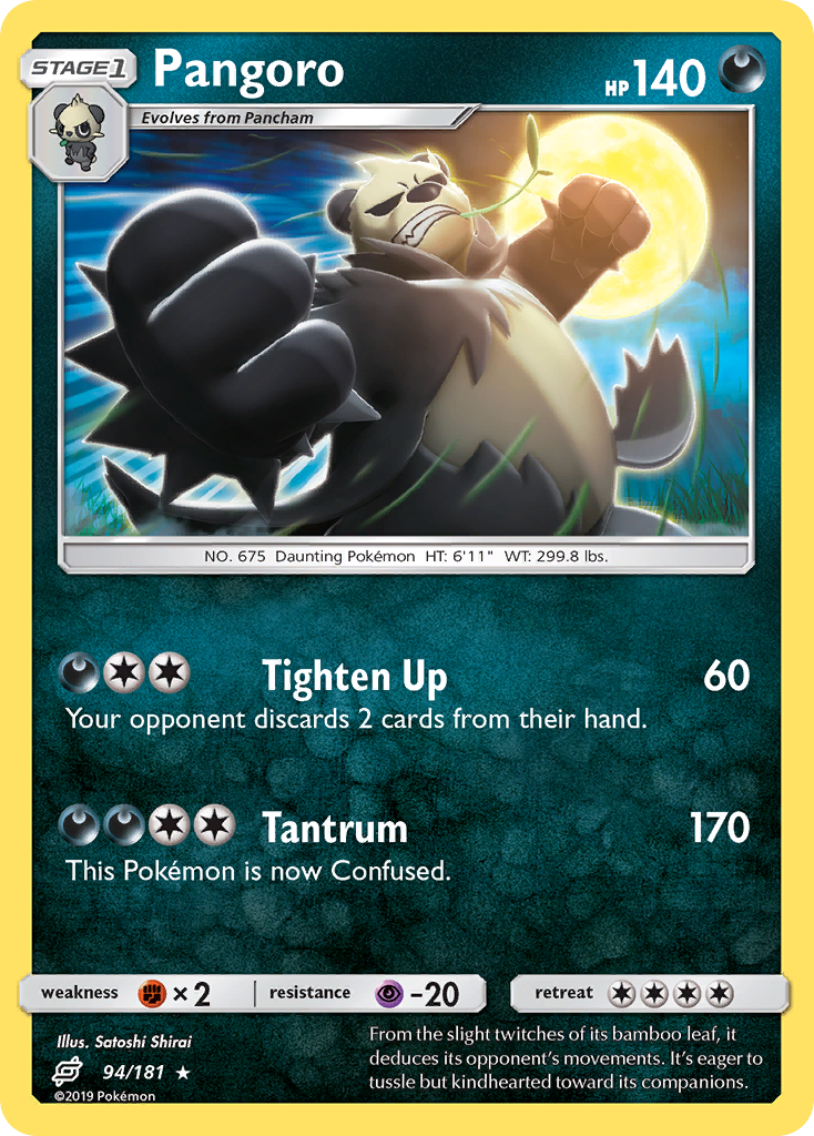 Pangoro (94/181) [Sol y Luna: forman equipo] 
