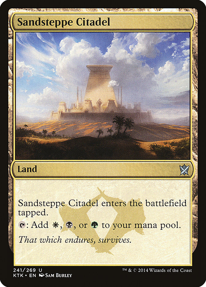 Ciudadela de la estepa arenosa [Khans de Tarkir] 