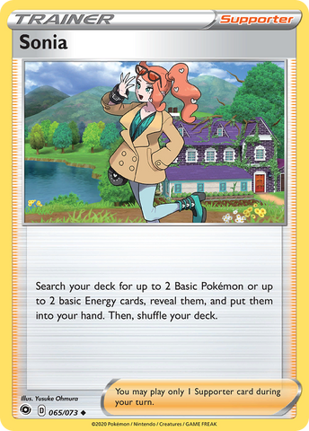Sonia (065/073) [Espada y escudo: El camino del campeón] 