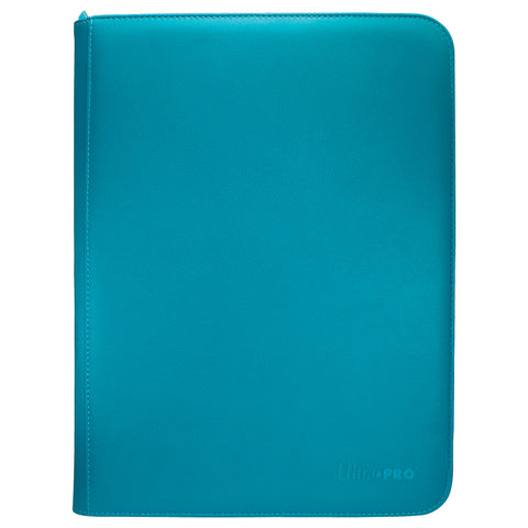 Ultra PRO: Carpeta PRO de 9 bolsillos con cremallera - Vivid (verde azulado) 