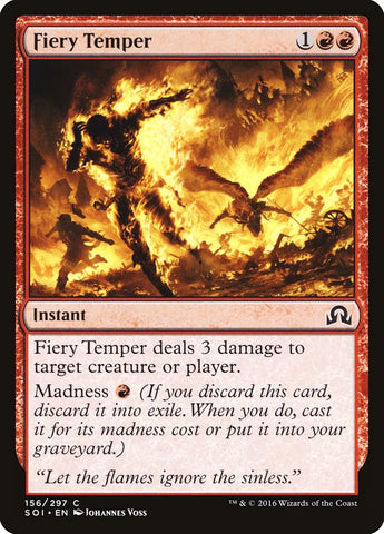 Temperamento ardiente [Sombras sobre Innistrad] 