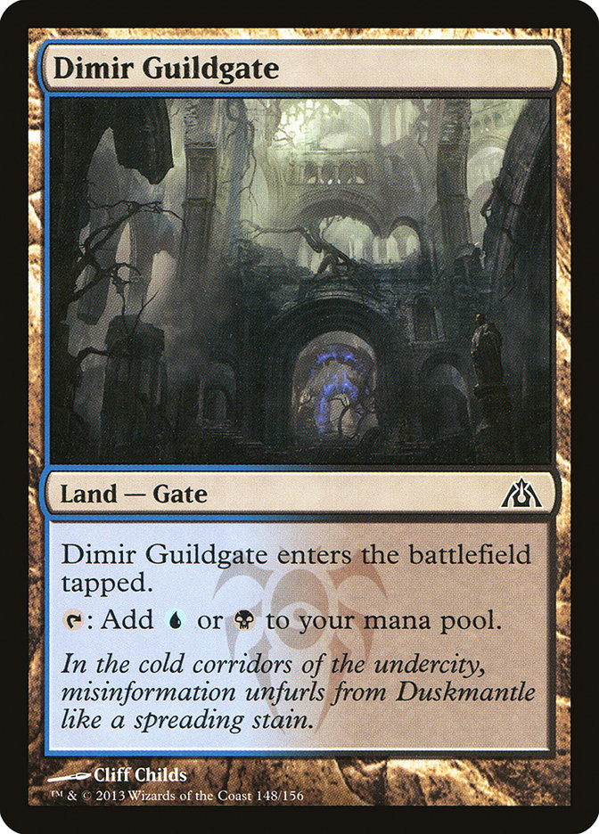 Dimir Guildgate [Laberinto del Dragón] 