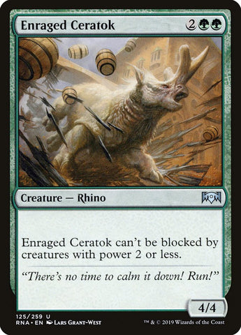 Ceratok enfurecido [Lealtad de Rávnica] 