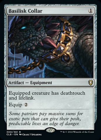 Collar de basilisco [Commander Legends: Batalla por Baldur's Gate] 