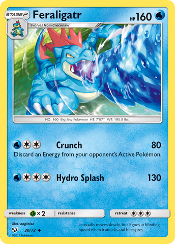 Feraligatr (20/73) [Sol y Luna: Leyendas Brillantes] 