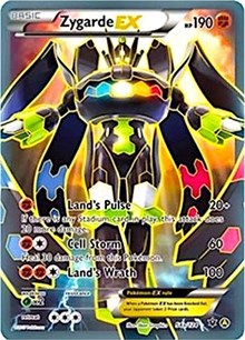 Zygarde EX (54a/124) (Promoción de arte alternativo) [XY: Fates Collide] 