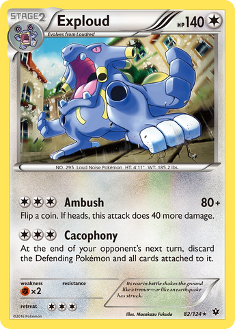 Exploud (82/124) [XY: Destinos en colisión] 