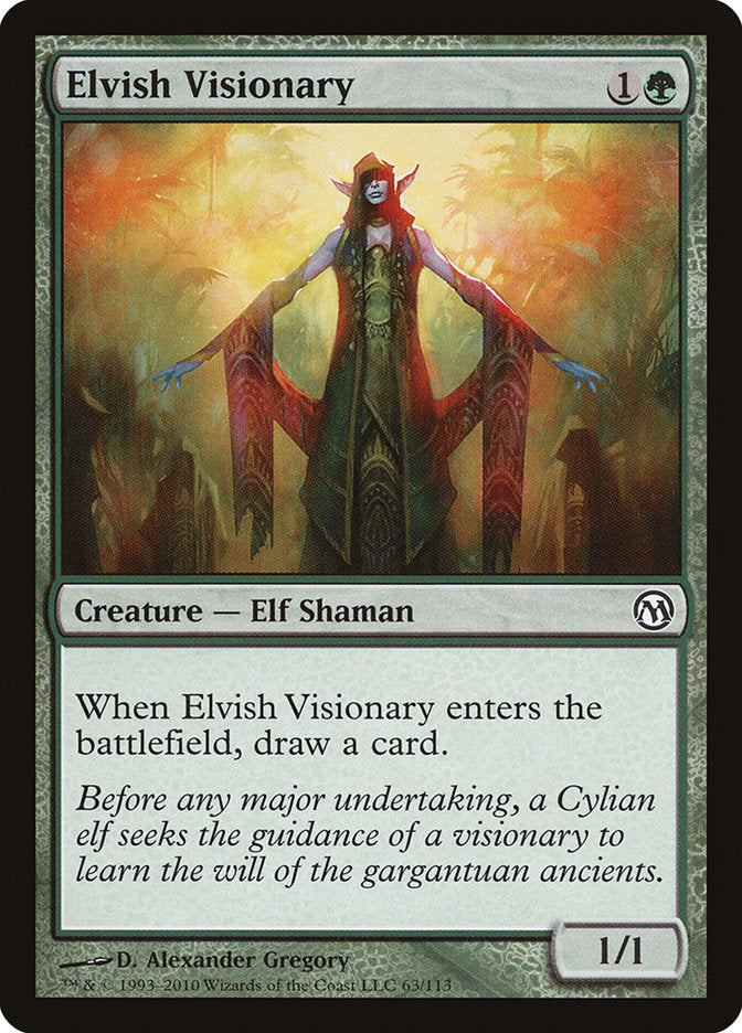 Visionario élfico [Duelos de los Planeswalkers] 
