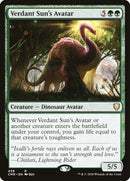 Avatar del Sol Verdant [Commander Legends] 