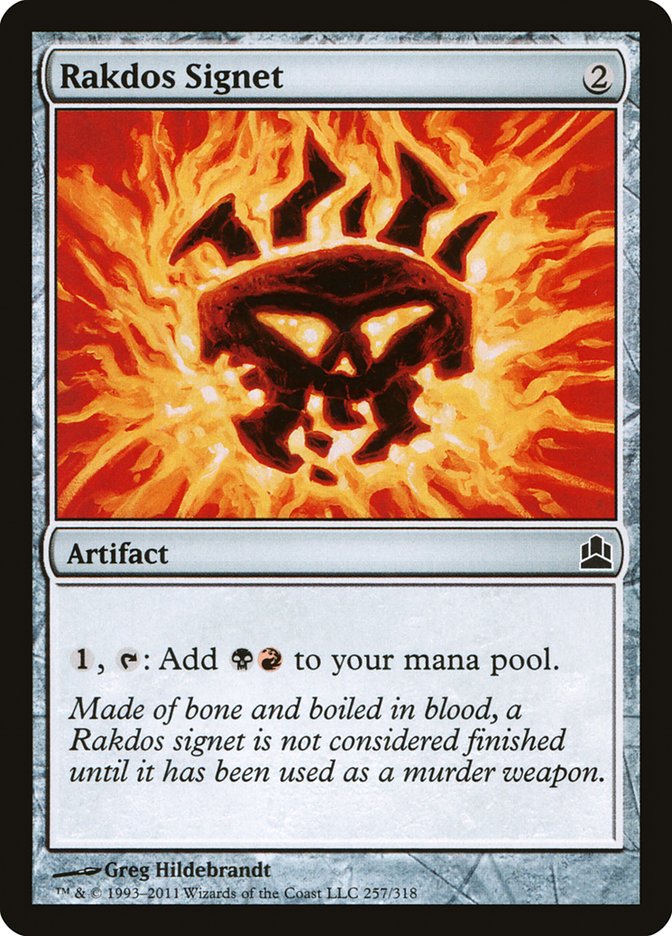 Sello Rakdos [Comandante 2011] 
