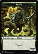 Rhino // Token de doble cara de huevo [Tokens Commander 2019] 