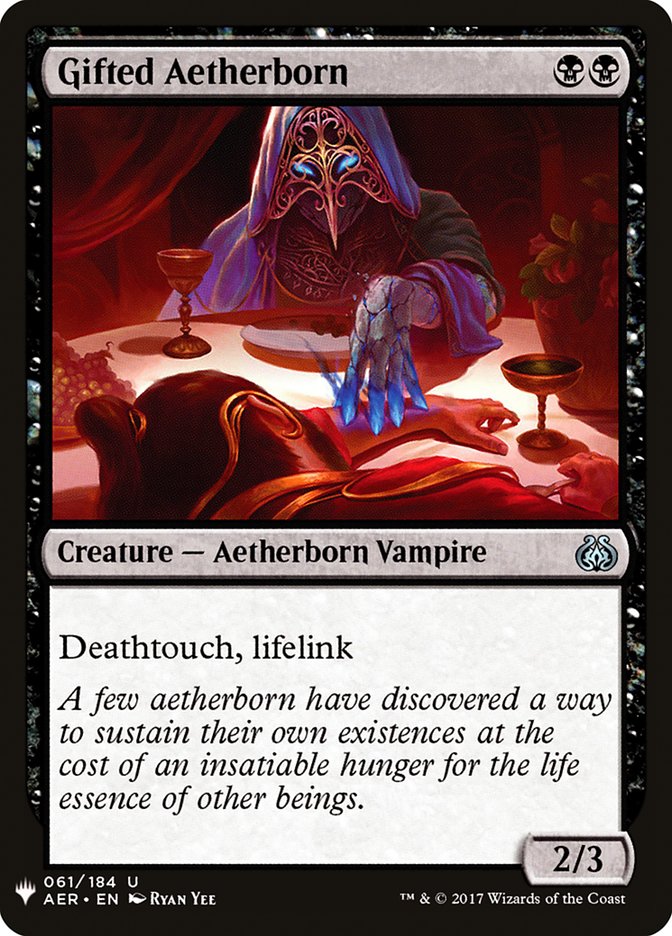 Aetherborn dotado [Potenciador misterioso] 
