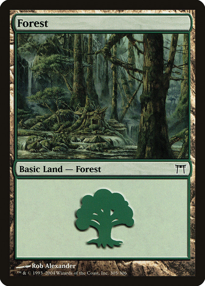 Bosque (305) [Campeones de Kamigawa] 