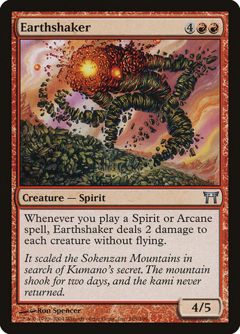 Earthshaker [Campeones de Kamigawa] 