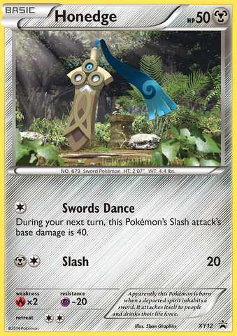 Honedge (XY12) [XY: Promociones de Black Star] 