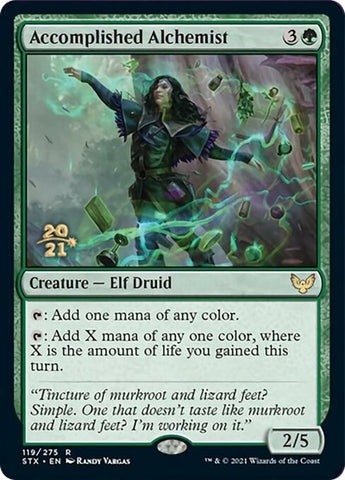 Alquimista consumado [Promociones de presentación de Strixhaven: School of Mages] 