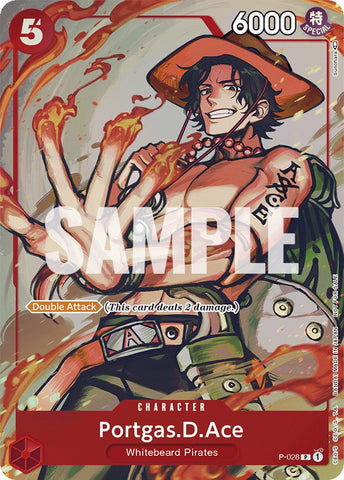 Portgas.D.Ace (Paquete de eventos Vol. 1) [Tarjetas de promoción de One Piece] 