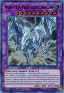 Dragón de explosión gemela de ojos azules [LCKC-EN058] Ultra raro 